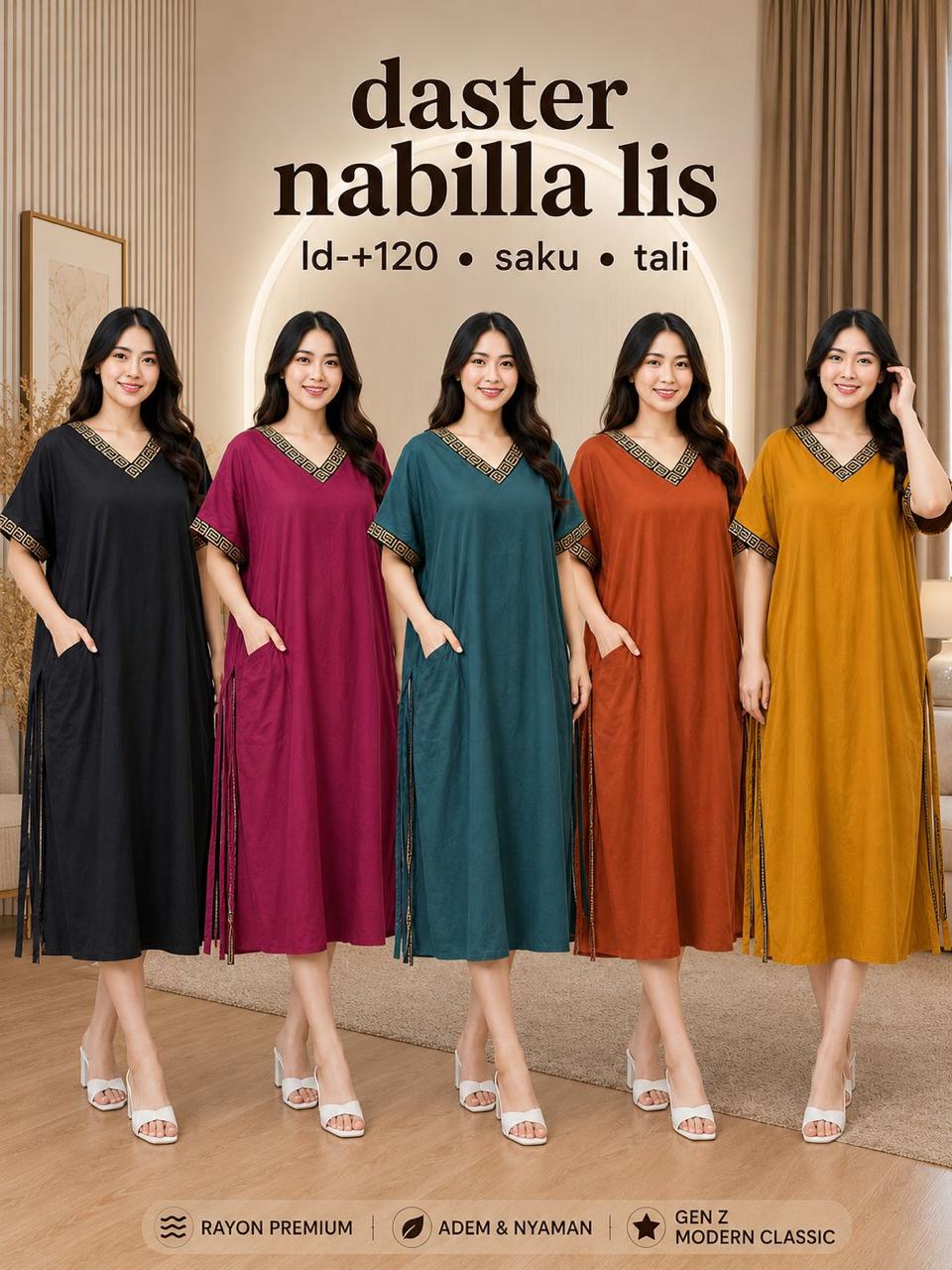 Daster Nabilla Lis