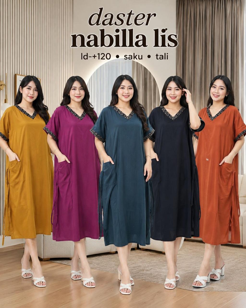 Daster Nabilla Lis