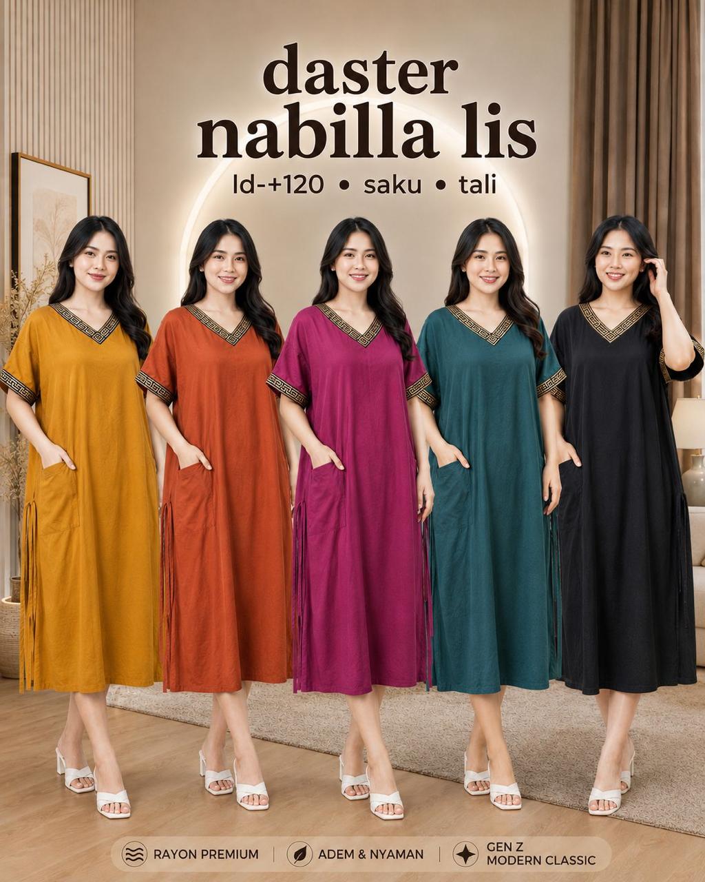 Daster Nabilla Lis
